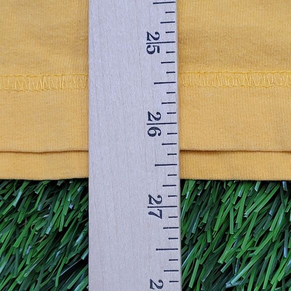 Vintage Polo-Jeans CO Shirt M/L 21x26 Ralph-Lauren Yellow - Picture 5 of 14